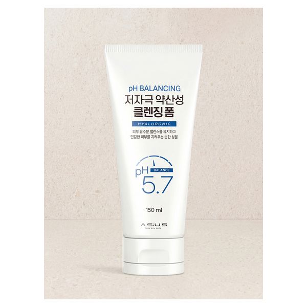 Mild Acidic pH Cleansing Foam