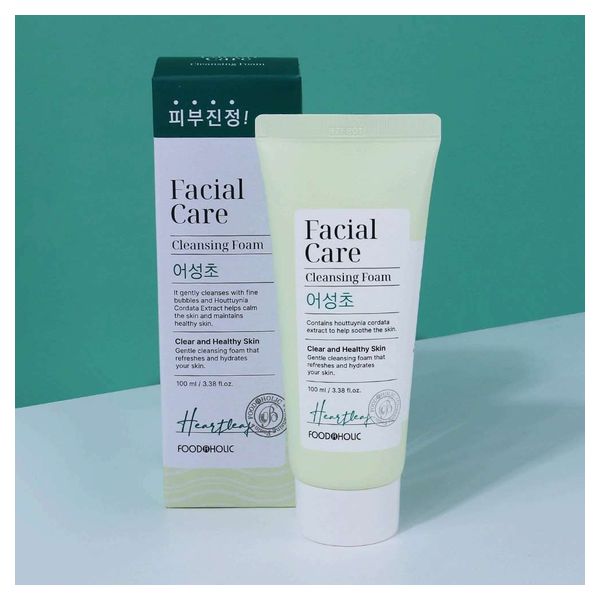 Facial Care Cleansing Foam Houttuynia
