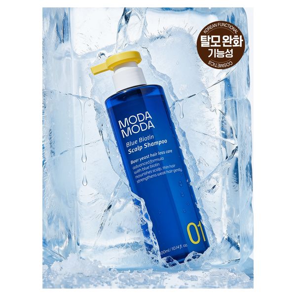 Modamoda Blue Biotin Scalp Shampoo