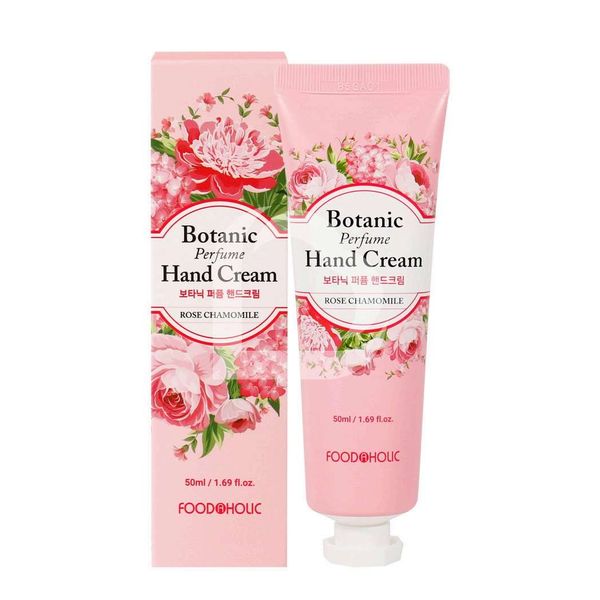Botanic Perfume Hand Cream Rose Chamomile