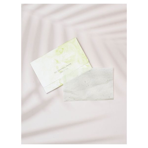 Green Tea Oil Blotting Paper